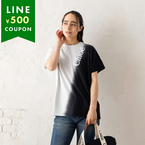 CHLOE Tシャツ カットソー CHC23AJH01181905 クロエ Chloe Tシャツ カットソー リサイクル オーガニック