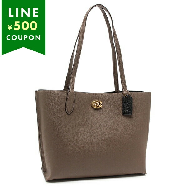 COACH コーチ トートバッグ ウィロウ C金具 ブラック レザー C0689 COACH コーチ トートバッグ WILLOW TOTE C0689 レディース