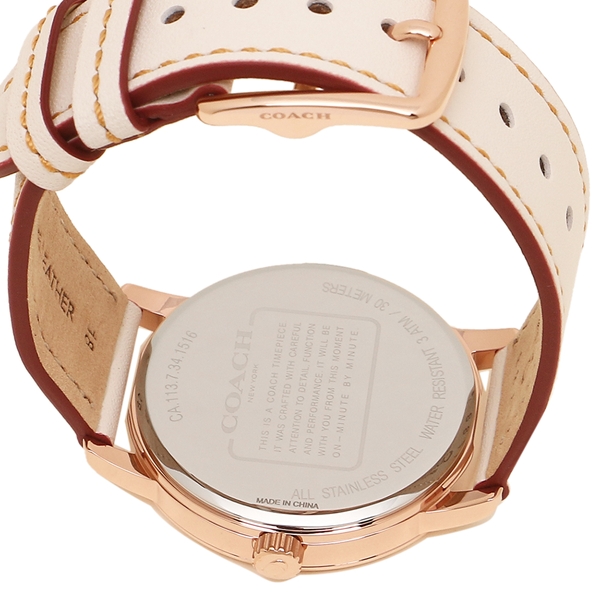 コーチ 時計 COACH GRAND グランド 36MM クォーツ レディース腕時計