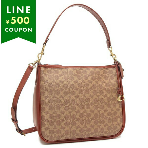 COACH（コーチ） ショルダーバッグ キャリー シグネチャー コーティド