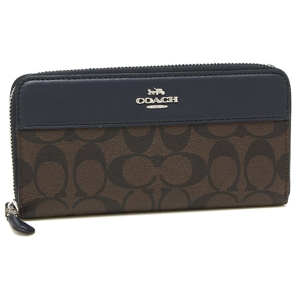 注目ショップ・ブランドのギフト COACH コーチ アウトレット 長財布 シグネチャー レディース 小物