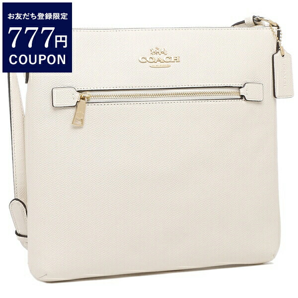 COACH コーチ ショルダーバッグ ホワイト レディース C1556