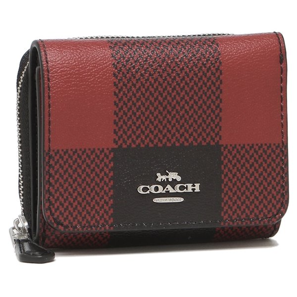 COACH ブラック 三つ折り財布 保存袋付き 88907imblk.jpg