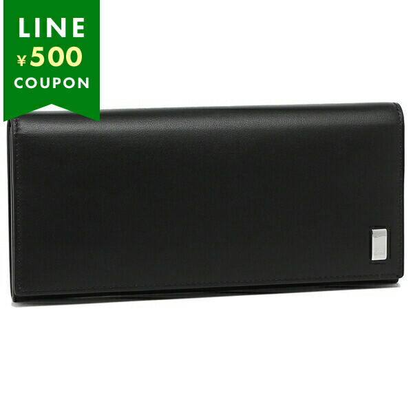 ダンヒル 長財布 財布 メンズ DUNHILL 19F2F10AT001R ブラック シルバー dunhill（ダンヒル） 長財布 メンズ DUNHILL 19F2F10AT001R ブラック