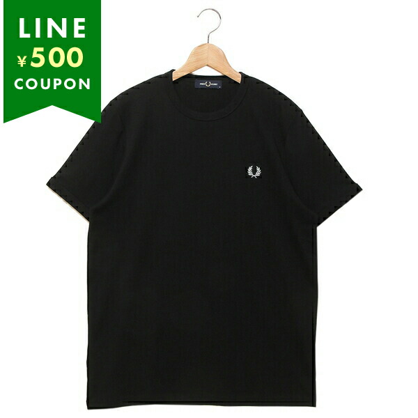 Tシャツ・カットソー FRED PERRY Men T-shirt Black M3519 102 FRED PERRY フレッドペリー Tシャツ カットソー ブラック メンズ