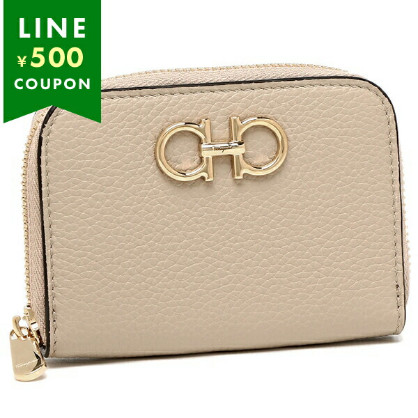 �t�F���K�� �R�C���P�[�X �J�[�h�P�[�X �~�j���z �x�[�W�� ���f�B�[�X FERRAGAMO 220406 0758667