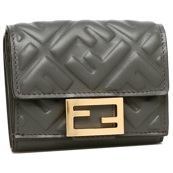 フェンディ 三つ折り財布 バゲット レディース FENDI 8M0395 AAJD : fn