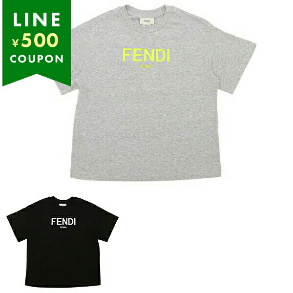 FENDI◆Tシャツ/--/コットン/PNK/無地/JUI137 FENDI KIDS フェンディ キッズ Tシャツ JUI137 7AJ レディース