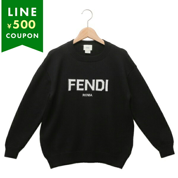 フェンディ 子供服 スウェット ブラック キッズ レディース FENDI JUG147 AOCH F0GME
