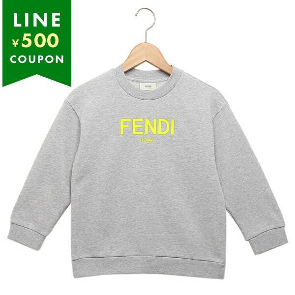 Yahoo! Yahoo!ショッピング(ヤフー ショッピング)フェンディ スウェット トレーナー グレー キッズ レディース 子供服 FENDI JUH051 5V0 F1L12