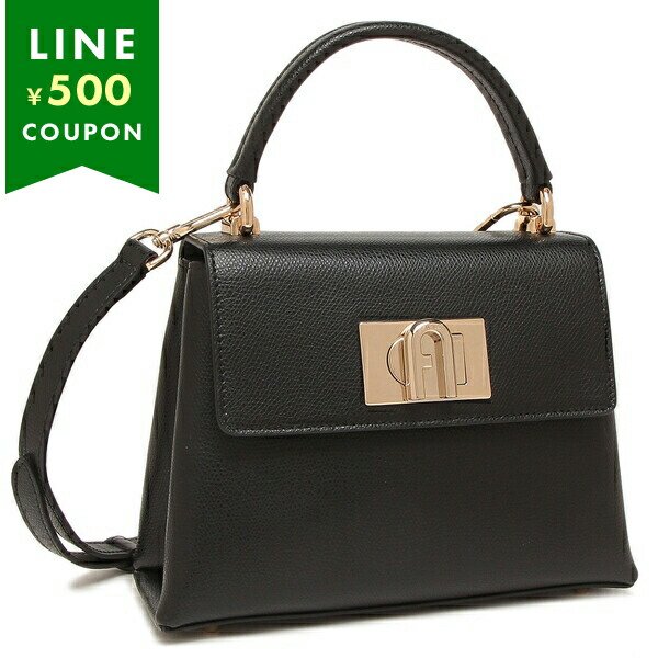 FURLA（フルラ） ハンドバッグ ショルダーバッグ ミニバッグ ブラック 