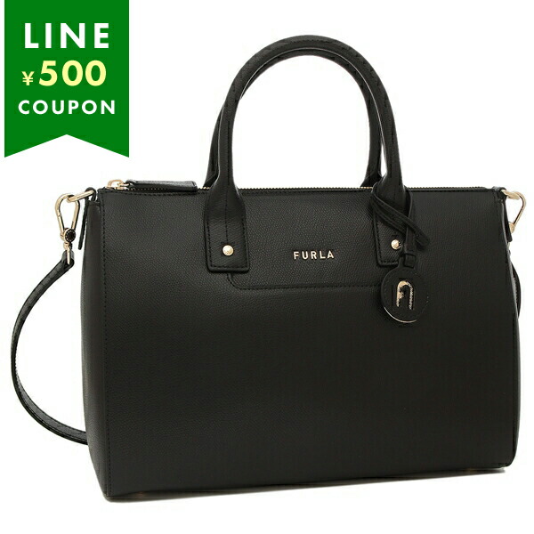 FURLA（フルラ） ハンドバッグ ショルダーバッグ リンダ ブラック