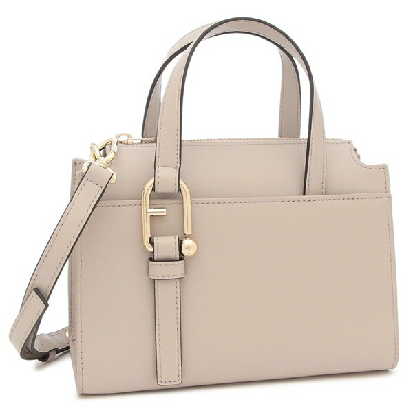 美品！FURLA フルラ　ライトブラウン ショルダーバッグ　ハンドバッグ フルラ FURLA フルラ ショルダーバッグ ヌヴォラ ブラウン レディース