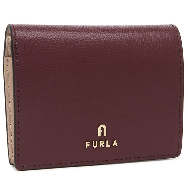 フルラ FURLA 二つ折り財布 カメリア Sサイズ ブラック