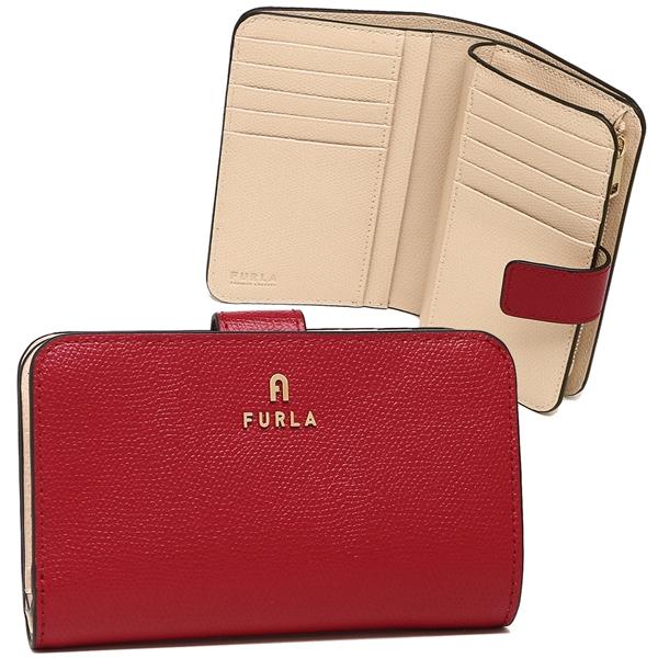 返品OK】フルラ 二つ折り財布 カメリア Mサイズ レディース FURLA