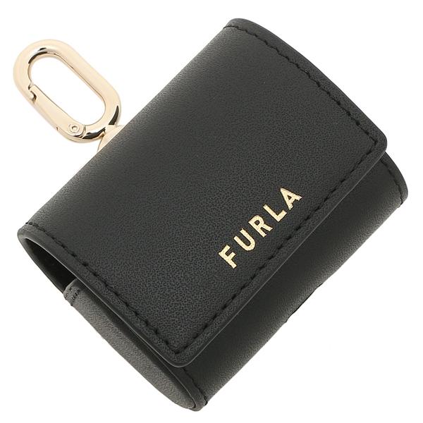 FURLA フルラ AirPodsケース エアポッツケース グレー ロゴ FURLA フルラ AirPodsケース エアポッツケース グレー ロゴ