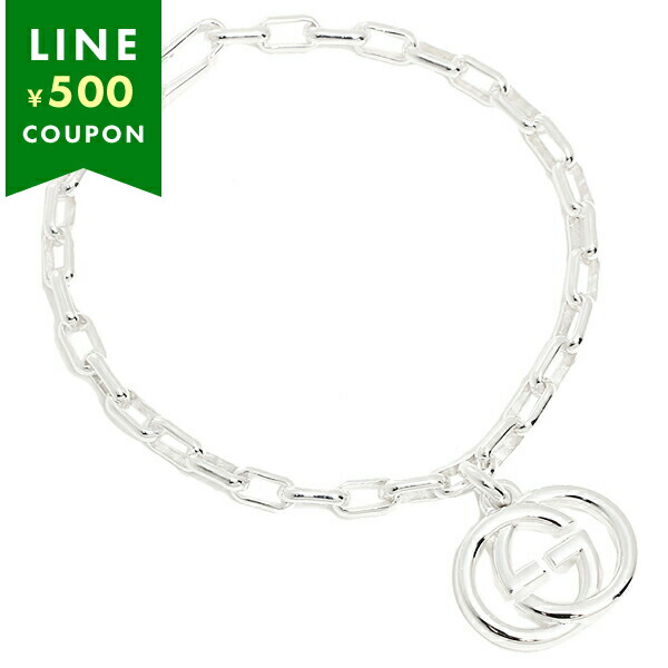 Yahoo! Yahoo!ショッピング(ヤフー ショッピング)グッチ GUCCI ブレスレット アクセサリー レディース/メンズ 295711 J8400 8106 インターロッキングGチャーム 腕輪 シルバー