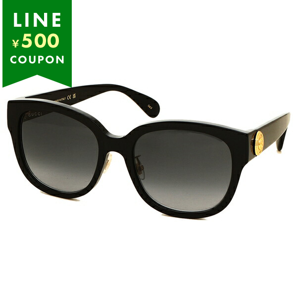 GUCCI グッチ GG1409SK-001 サングラス アジアンフィット GUCCI グッチ サングラス アジアンフィット ブラック グレー
