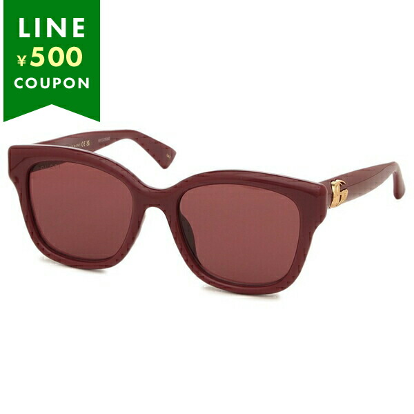 グッチ サングラス アジアンフィットモデル レッド レディース GUCCI GG1830SK 003 GUCCI（グッチ） サングラス アジアンフィットモデル レッド