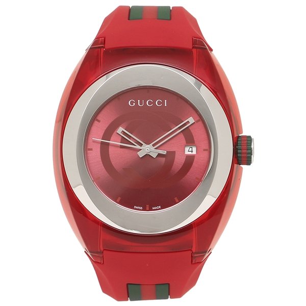 【2年保証】グッチ 時計 レディース メンズ シンク 46mm ユニセックス クォーツ GUCCI