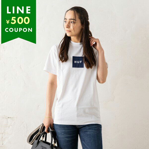 Yahoo! Yahoo!ショッピング(ヤフー ショッピング)【訳ありアウトレット】ハフ Tシャツ カットソー ボックス 半袖￥ メンズ レディース ユニセックス HUF TS01954 WHT SET BOX TEE WHITE【ラッピング不可商品】