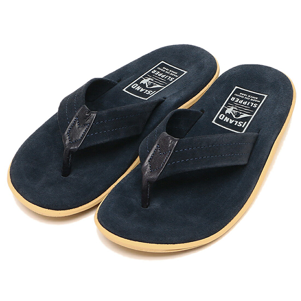 【美品】アイランドスリッパ　ネイビー　26cm SOPH ISLAND SLIPPER 約26㎝ ネイビー系 アイランドスリッパ