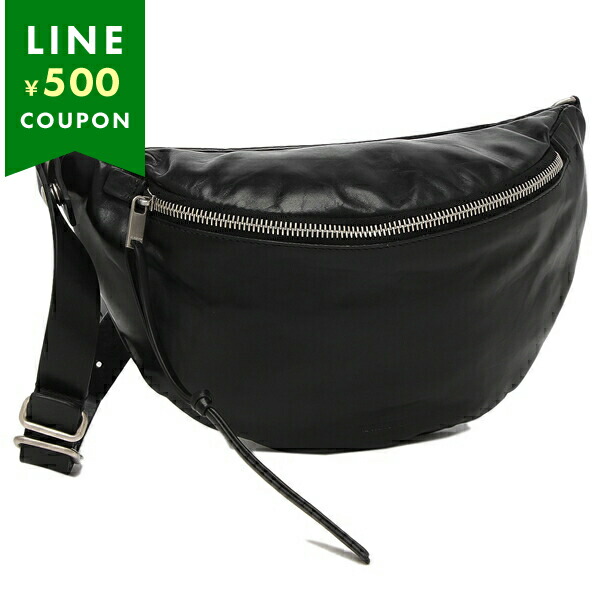 JIL SANDER（ジルサンダー） ボディバッグ ベルトバッグ ブラック