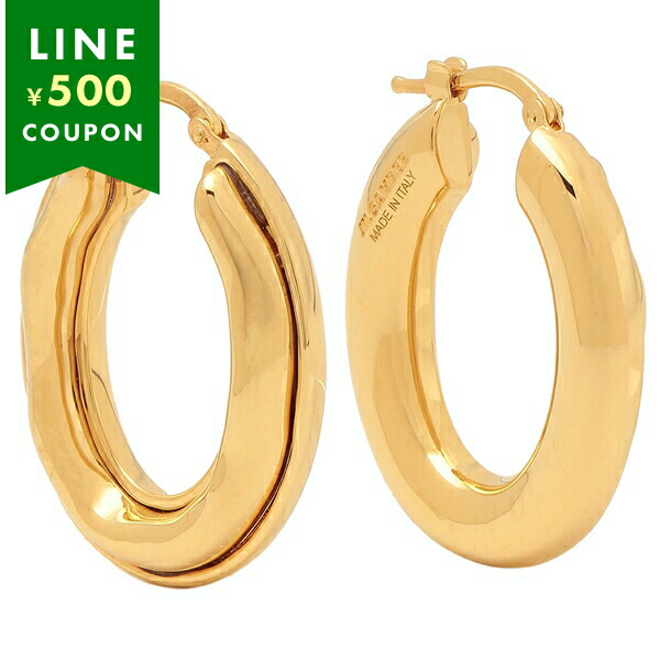 Yahoo! Yahoo!ショッピング(ヤフー ショッピング)ジルサンダー ピアス ゴールド レディース JIL SANDER J56VG0015 P4877 712