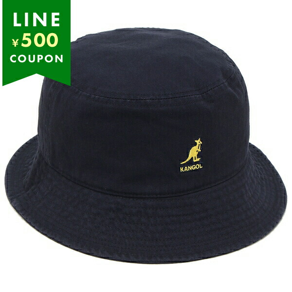 �J���S�[�� �X�q �E�H�b�V���h�o�P�b�g �o�P�b�g�n�b�g �l�C�r�[ �����Y ���f�B�[�X ���j�Z�b�N�X KANGOL WASHED BUCKET K4224HT NAVY