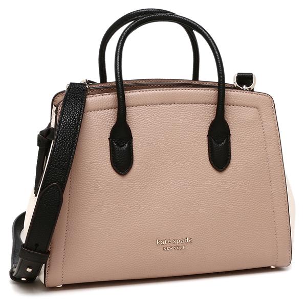 ケイトスペード ハンドバッグ ショルダーバッグ ノット レディース KATE SPADE PXR00398 K4382 KNOTT  COLORBLOCKED MEDIUM SATCHEL 2WAY