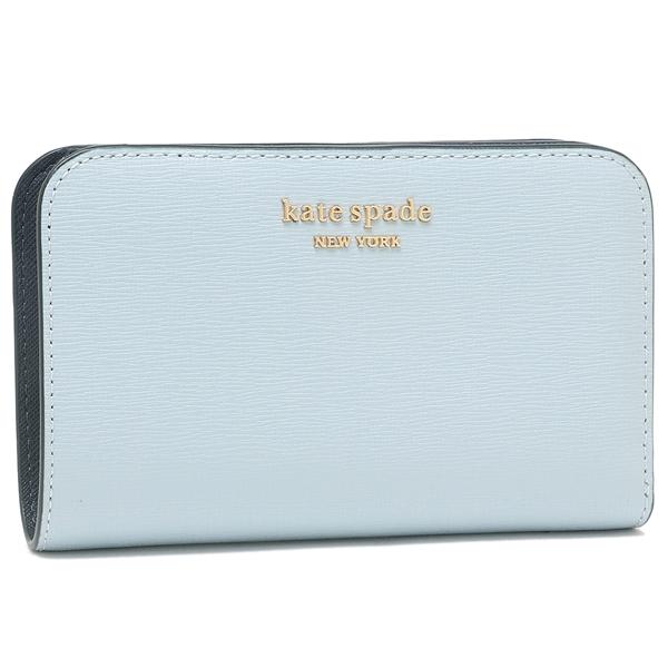 折りたたみ財布 Kate spade new york Leather compact Wallet レナ ミディアム コンパクト バイフォールド ウォレット | 財布