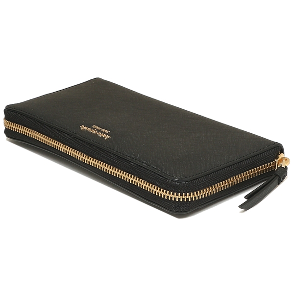新品 ケイトスペード kate spade 長財布(ラウンドファスナー) SLIM CONTINENTAL WALLET ブラックマルチ ケイトスペード kate spade 財布 長財布 レディース ラウンド
