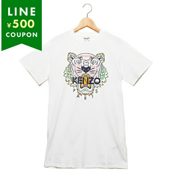 Yahoo! Yahoo!ショッピング(ヤフー ショッピング)ケンゾー ワンピース Tシャツ プリントT ホワイト キッズ KENZO 10P
