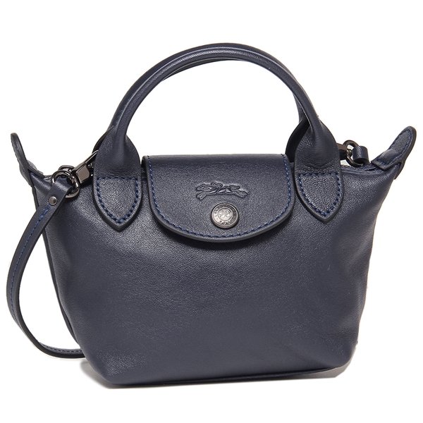 ロンシャン プリアージュ キュイール ショルダーバッグ 2way ホース柄 黒 340929202_1.jpg