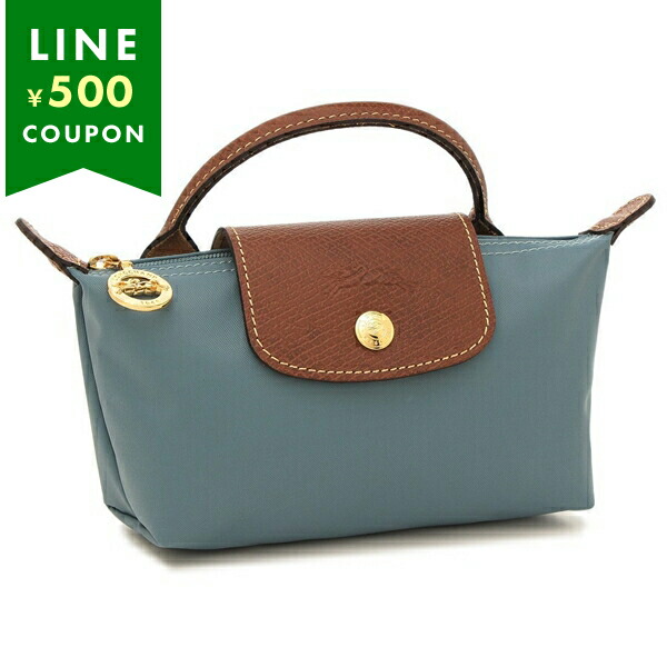 Yahoo! Yahoo!ショッピング(ヤフー ショッピング)ロンシャン ポーチ プリアージュ オリジナル ハンドル付き ブルー レディース LONGCHAMP 34175 089 P93