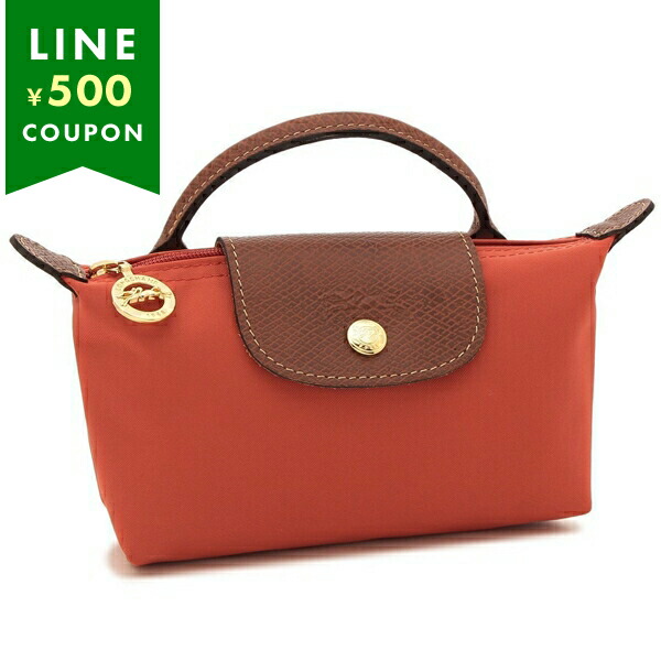 Yahoo! Yahoo!ショッピング(ヤフー ショッピング)ロンシャン ポーチ プリアージュ オリジナル ハンドル付き オレンジ レディース LONGCHAMP 34175 089 P94