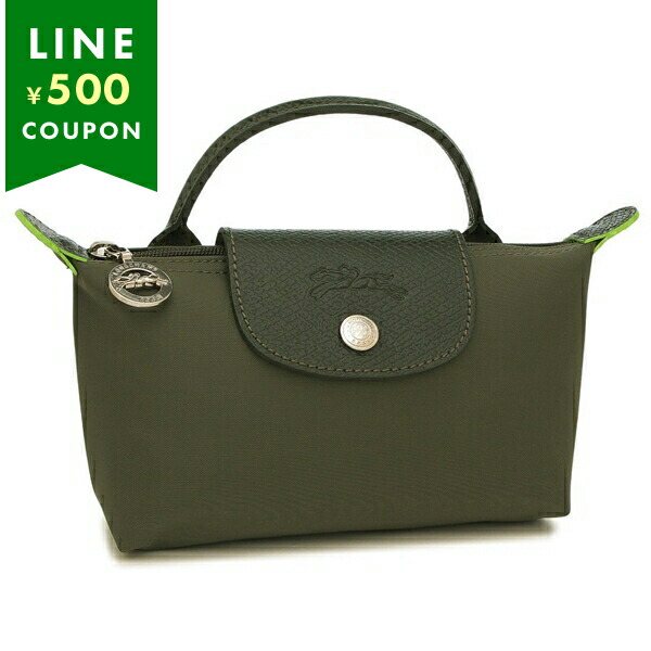 Yahoo! Yahoo!ショッピング(ヤフー ショッピング)ロンシャン ポーチ ル プリアージュ グリーン ミニバッグ グリーン レディース LONGCHAMP 34175 919 479