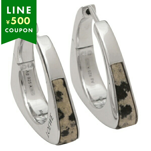 LOEWE ピアス スターラップ JJ16239X06 LOEWE ロエベ ピアス スターラップ シルバー レディース