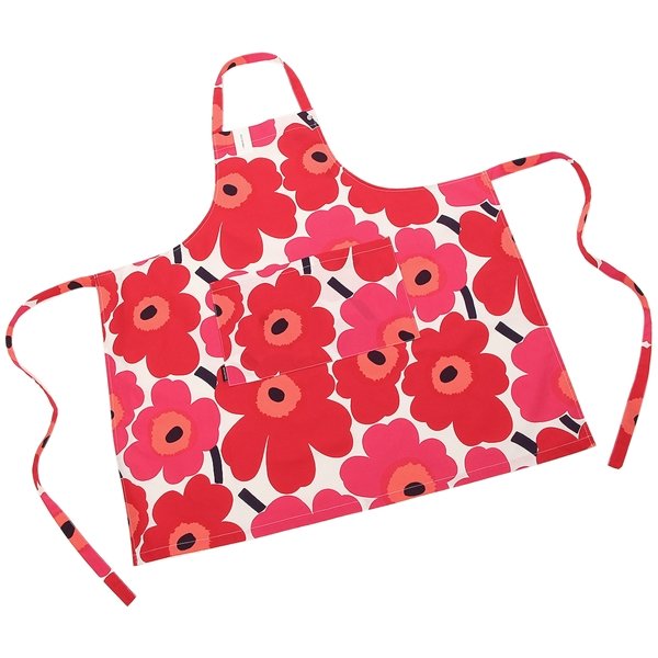 marimekko マリメッコ エプロン ウニッコ 花柄 レディース