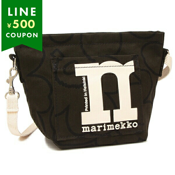 marimekko マリメッコ ショルダーバッグ ダークグリーン 緑 CASH
