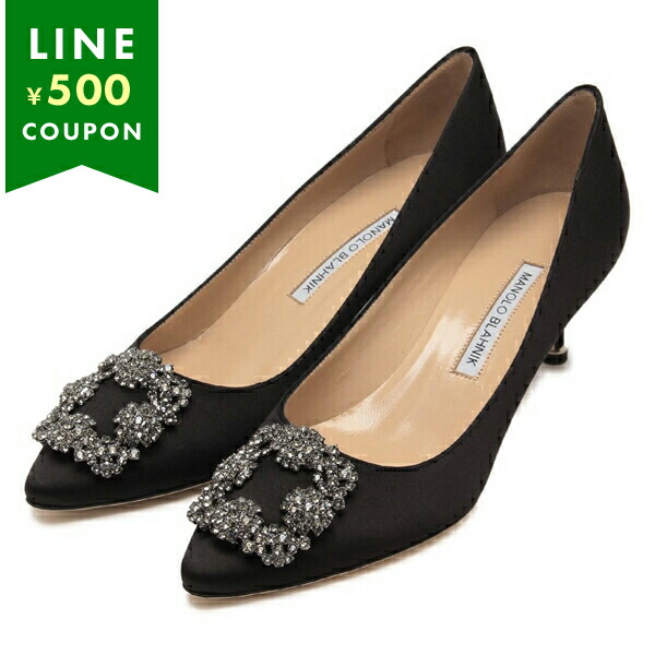 MANOLO BLAHNIK パンプス 9xx0661-0015 MANOLO BLAHNIK マノロブラニク パンプス ハンギシ ジュエル