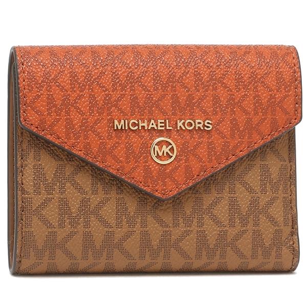 マイケルコース 財布 オレンジ（レディース三つ折財布）の商品一覧 