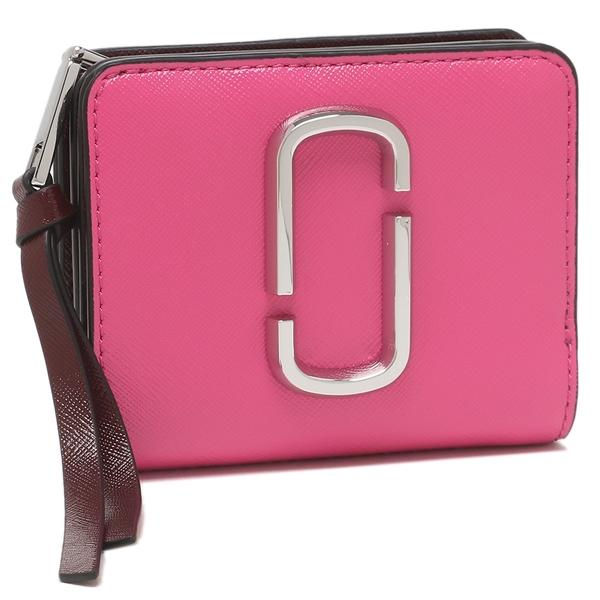  Marc Jacobs Snapshot Mini Compact Wallet Magenta Multi