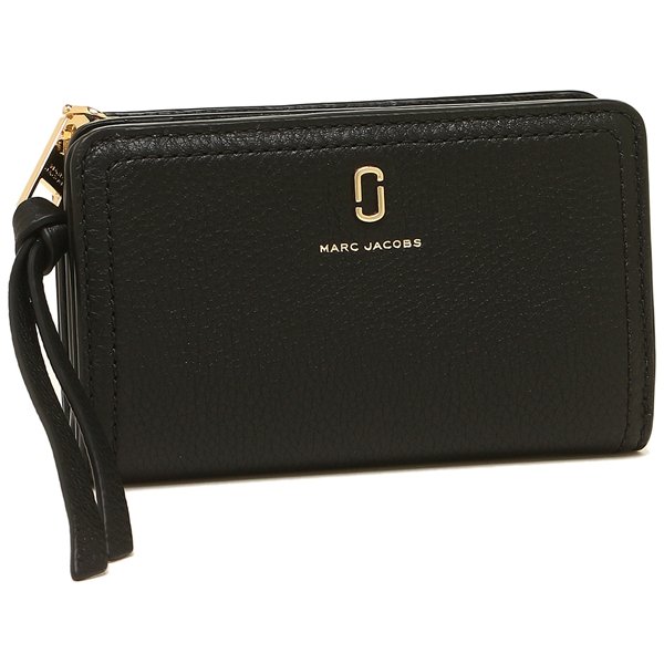 新品同様　未使用　マーク ジェイコブス　ソフトショット 2つ折り財布　綺麗な美品 MARC JACOBS マークジェイコブス 二つ折り財布 ソフトショット