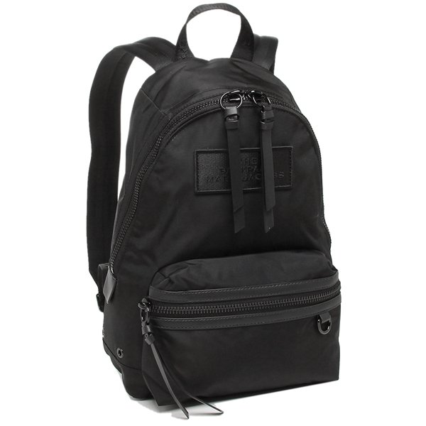 マークジェイコブス　THE MARC JACOBS バックパック　リュック　黒 THE BIKER NYLON LARGE BACKPACK/ザ バイカー ナイロン ラージ