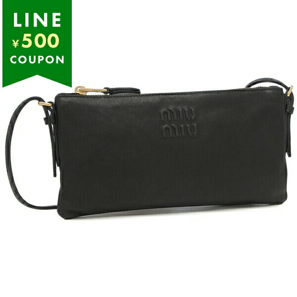 miu miu（ミュウミュウ） ショルダーバッグ ミニバッグ ブラック
