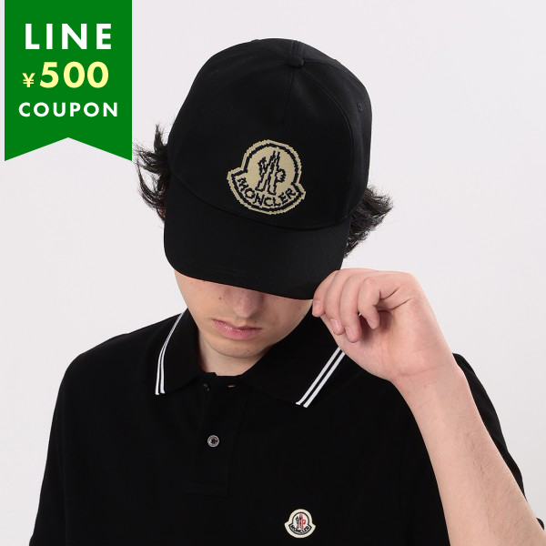 MONCLER 帽子 3B00014 0U162 MONCLER モンクレール 帽子 ブラック メンズ 3B00014 0U162 999
