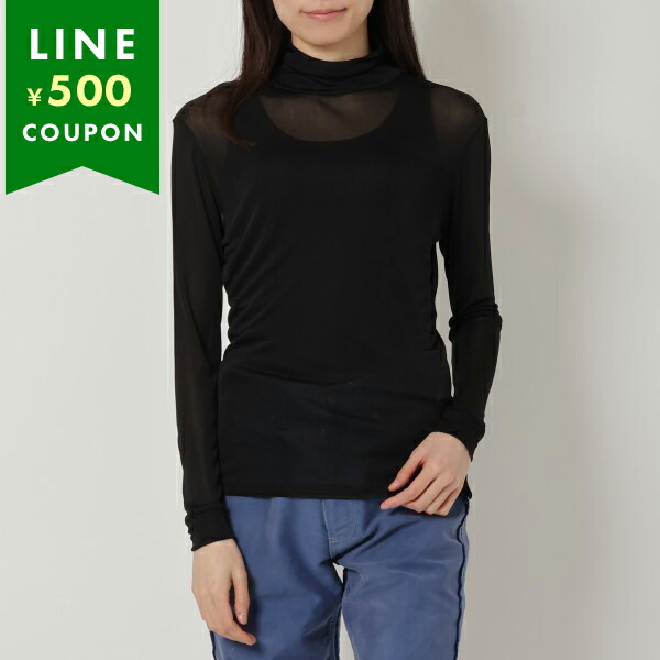 メゾンマルジェラ Tシャツ カットソー ブラック メンズ レディース ユニセックス Maison Margiela S50GC0677 S24468 900 Maison Margiela（メゾンマルジェラ） Tシャツ カットソー ブラック