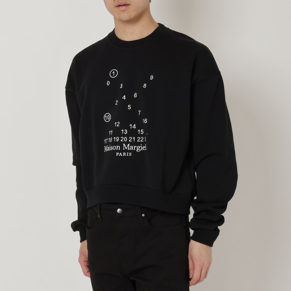 MAISON MARGIELA｜ロゴ スウェットシャツ S51GU0118 S25540 Maison Margiela メゾンマルジェラ スウェットシャツ プル
