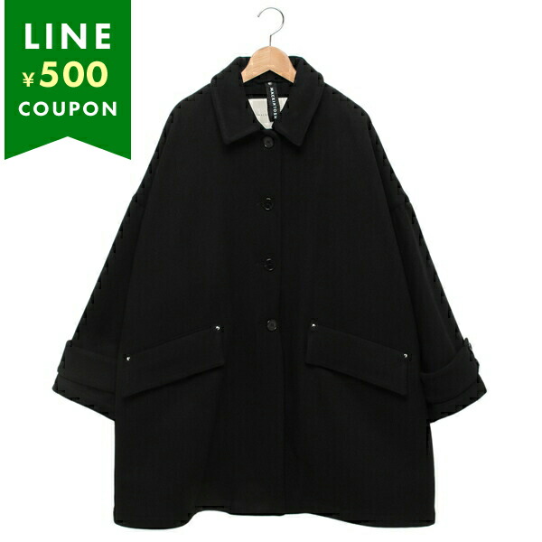 新品未使用　MACKINTOSH ブラックハンビーコート Mackintosh（マッキントッシュ） コート ハンビー ショートコート